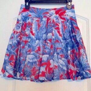 J. Crew Ratti Rio Floral Tiered Mini Skirt 0